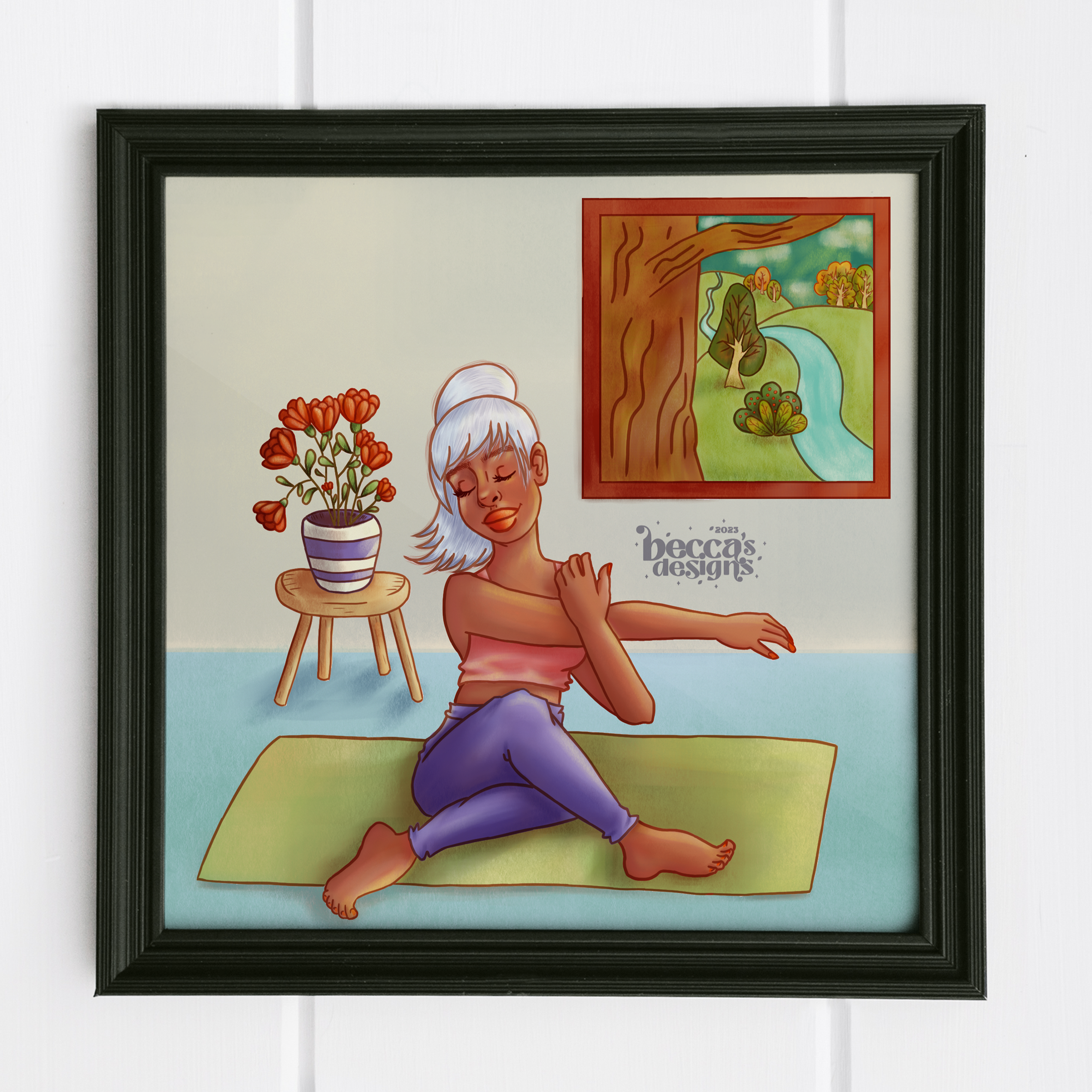 Tranquility Square Art Print