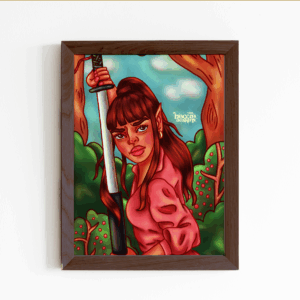 Ready For The Battle Art Print