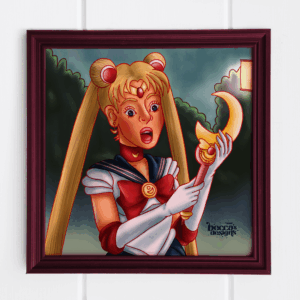 Moon Prism GASP | 90s Anime Nostalgia Fan Art Print