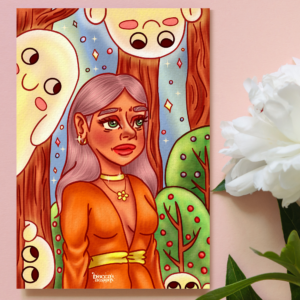 Ghost Vibes Art Print