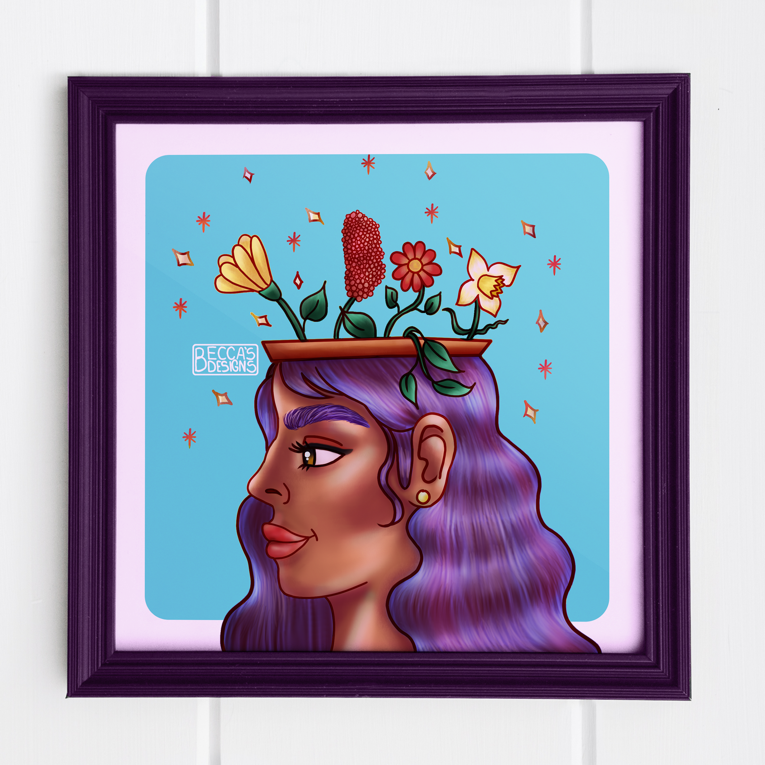 Heal Your mind A5 Art Print